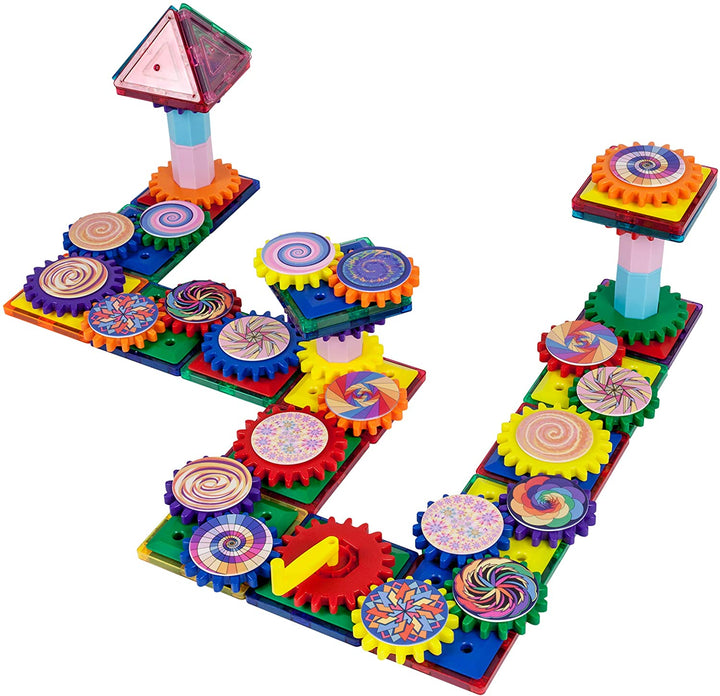 Juego De Construcción Magnético Ilusión Óptica
