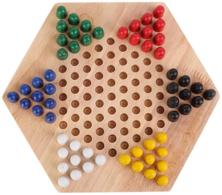 Damas Chinas Juego De Mesa Madera