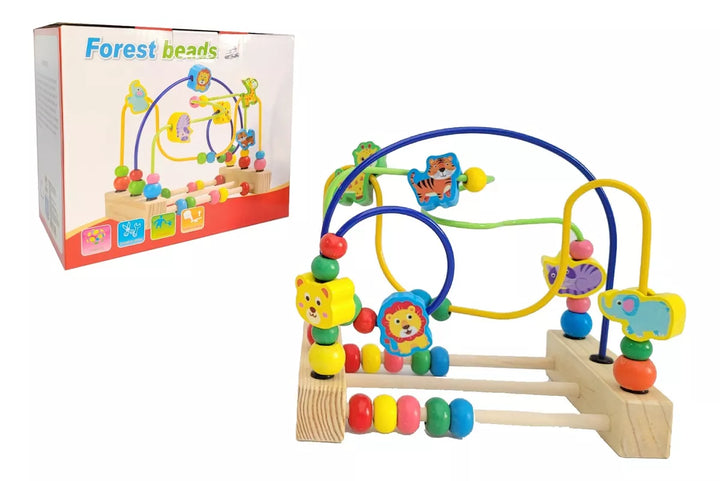 Laberinto 3D Montessori Animales De La Selva