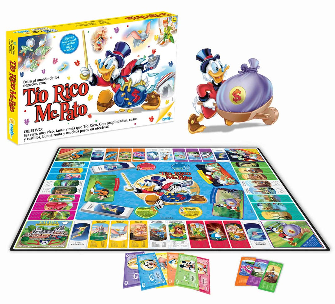 Juego De Mesa Tio Rico Mc Pato