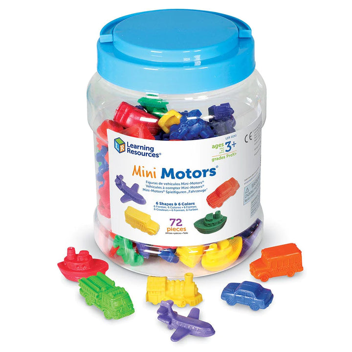 Juego De Conteo Montessori Medios De Transporte