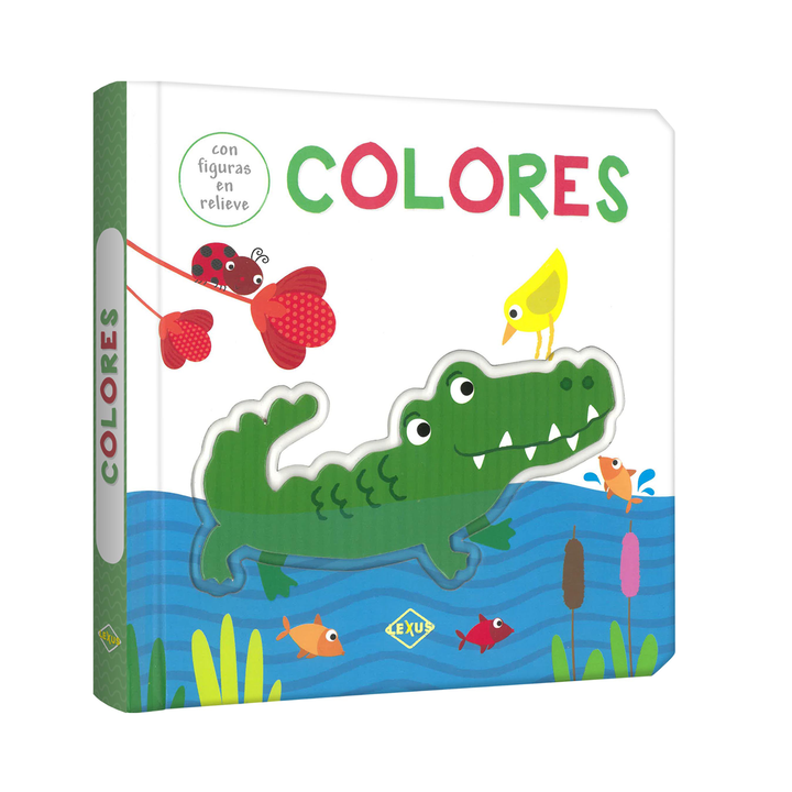 Libro Con Relieves Los Colores para niños