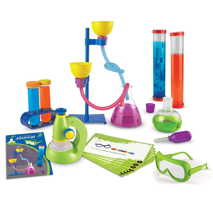 Juego Set de Experimentos Científicos y Microscopio Niños