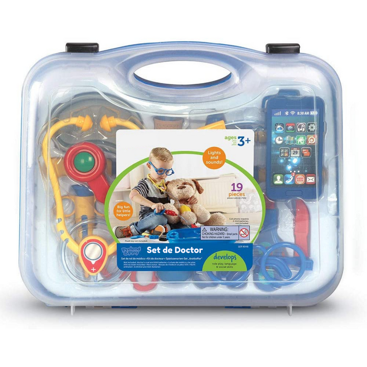 Juego Set De Doctor Con Sonidos y Maleta Para Niños