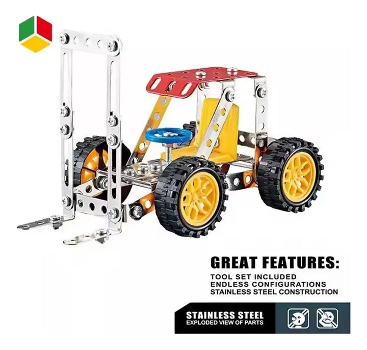 Juego De Construcción 122 Piezas Mecano