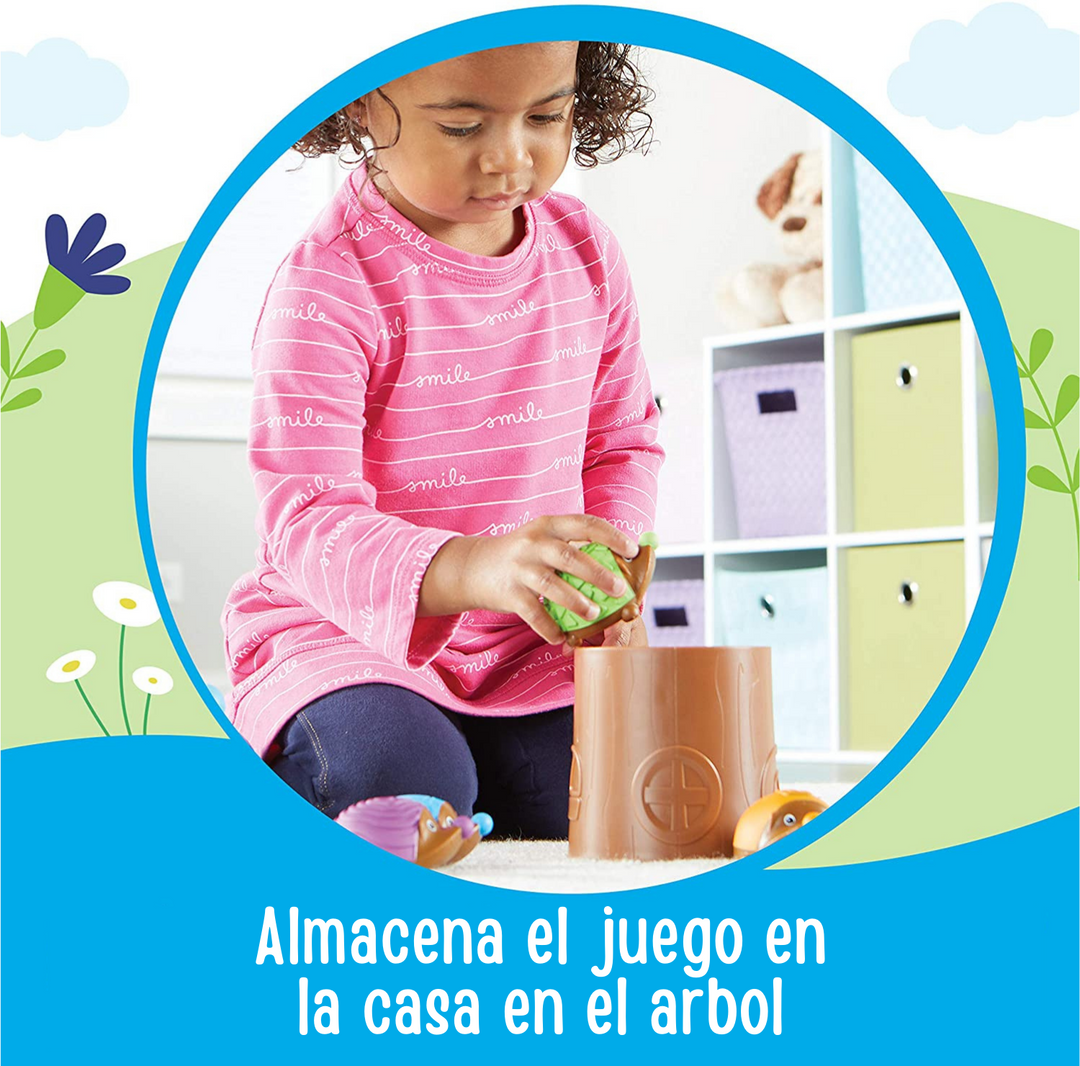 Juego De Motricidad Fina Casa en el Árbol Para Niños