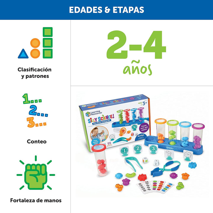 Juego De Clasificacion Y Motricidad Fina Niños