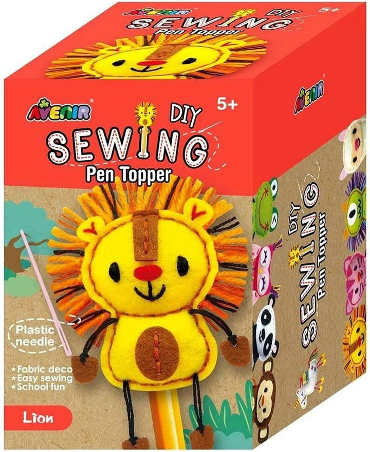Set De Arte Y Manualidades Mini Leon Tejido