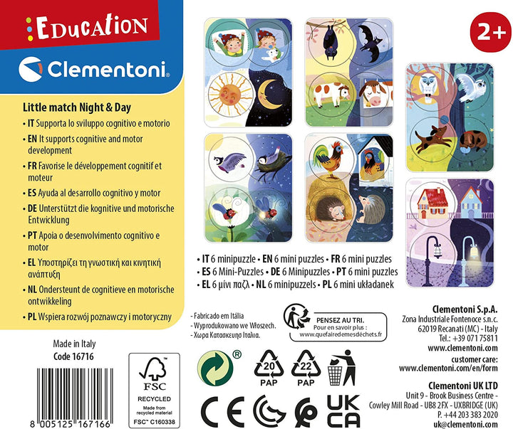 Juego Memoria Dia Y Noche Opuestos Para Niños