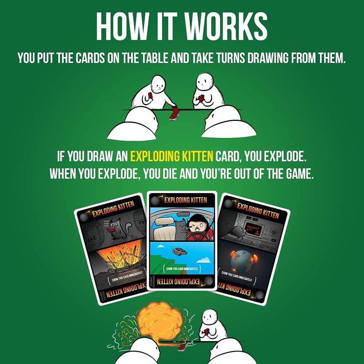 Juego De Mesa Exploding Kittens Expansion