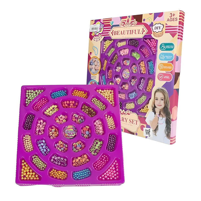 Set Para Crear Brazaletes De Beads Beautiful Niñas