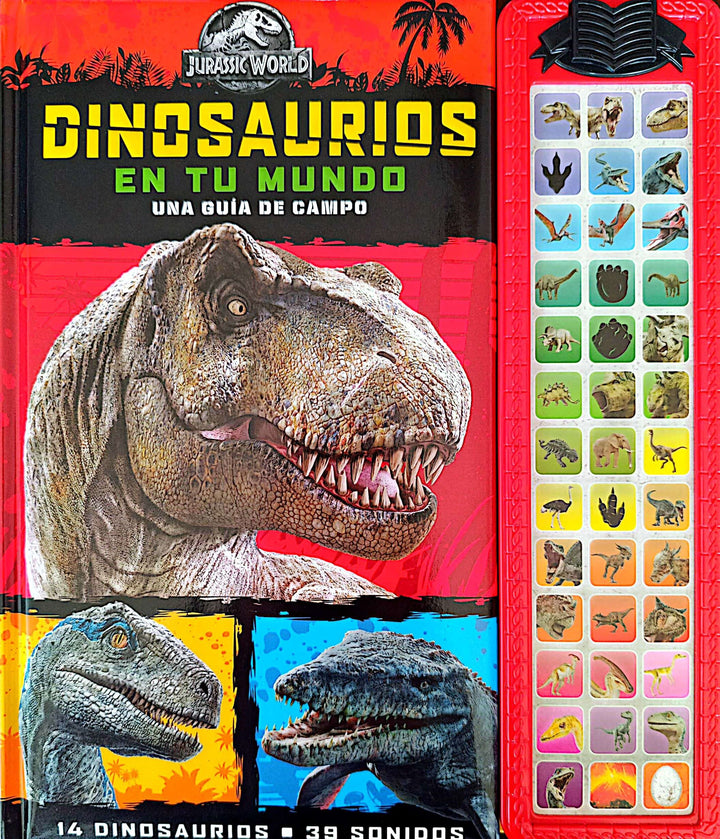 Libro Interactivo Dinosaurios En Tu Mundo