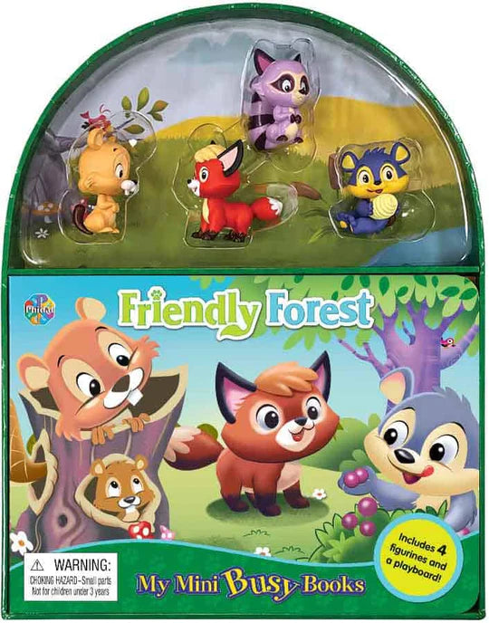 Libro y Juego 2 En 1 Animales Amigos Del Bosque