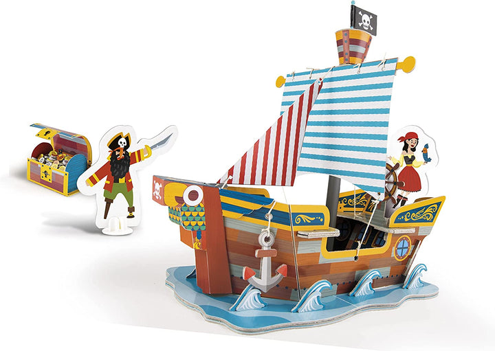 Juego Set De Construcción El Barco Para Niños