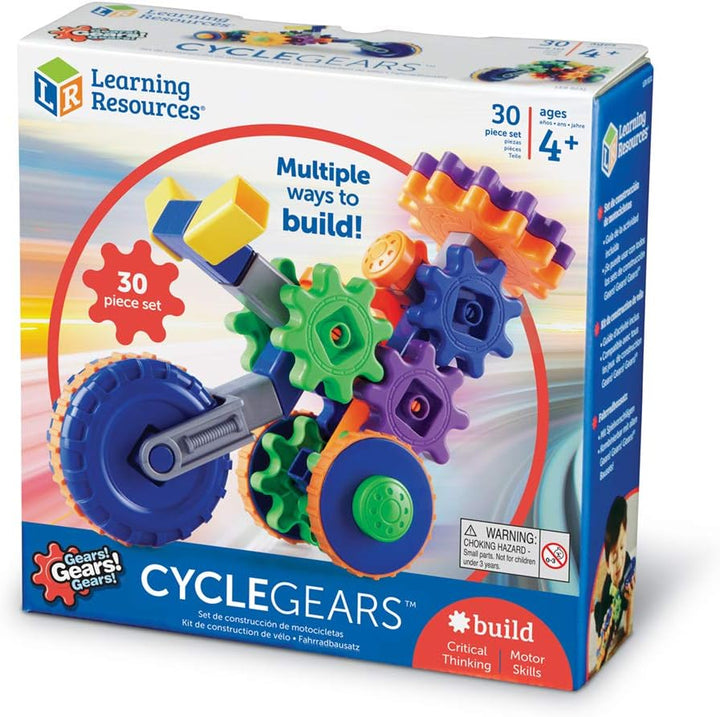 Juego de Construccion Engranajes 30 Piezas Motocicletas