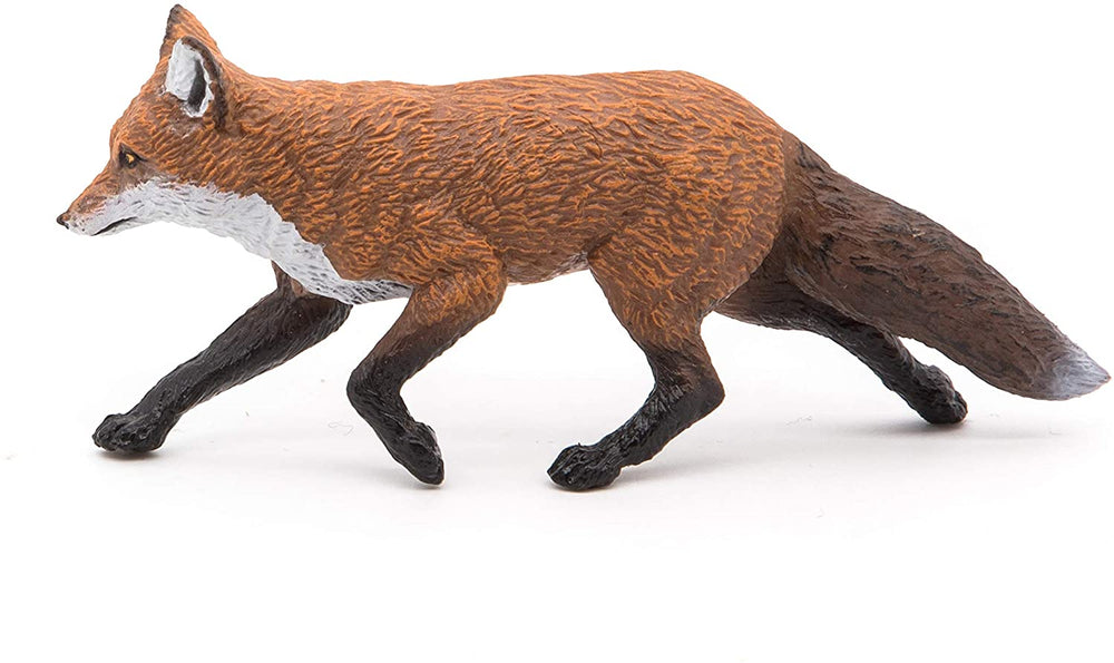 Figura Animales Zorro Pintado a Mano