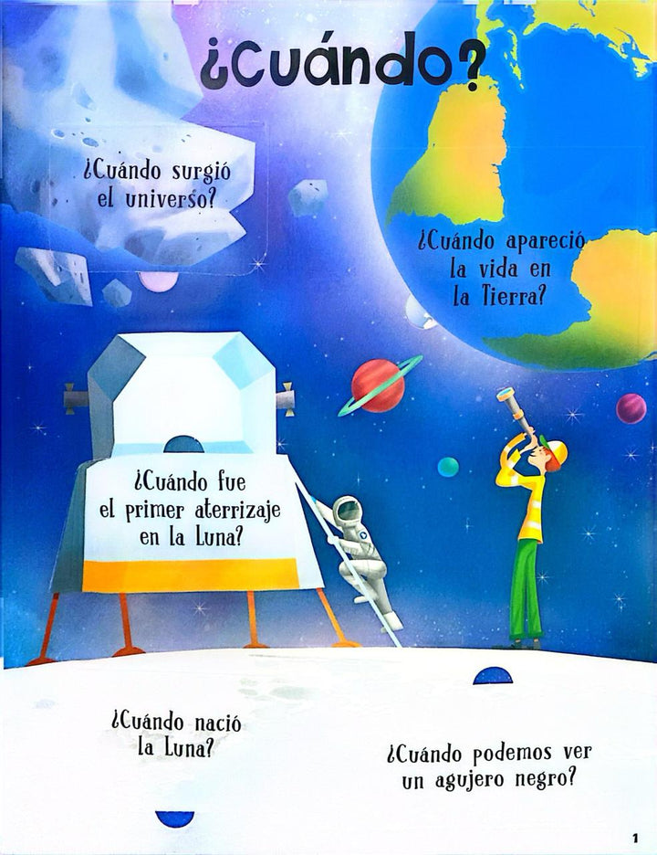 Libro Curiosidades El Espacio Levanta Solapas