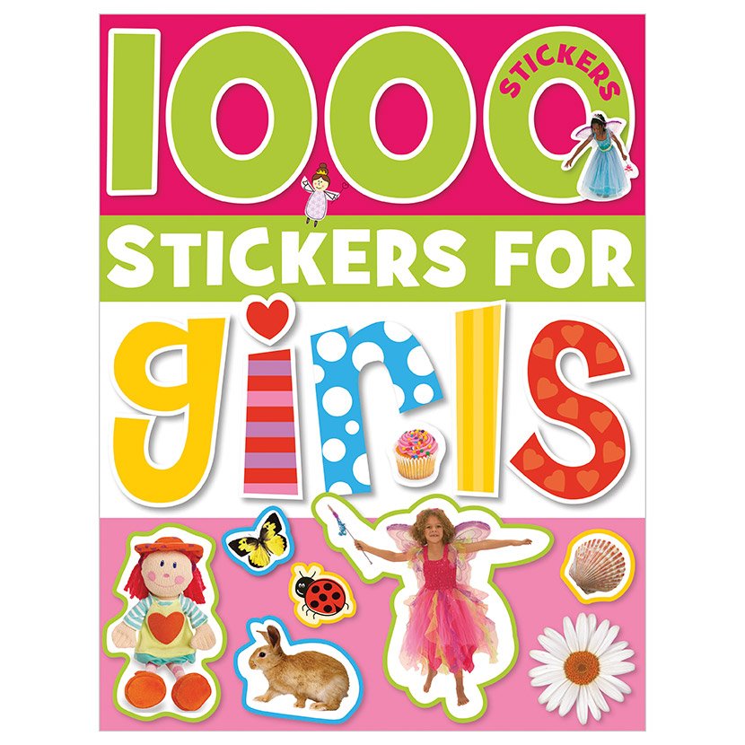 Libro De Actividades Stickers Para Niñas