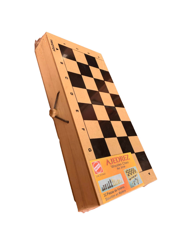 Juego de Mesa Ajedrez Madera
