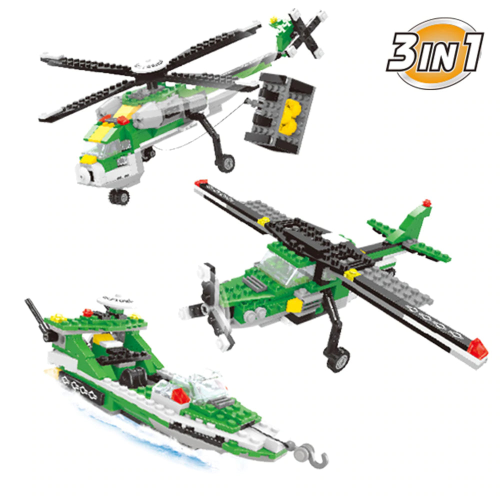Juego De Construccion Tipo Lego 3 en 1 300 Piezas