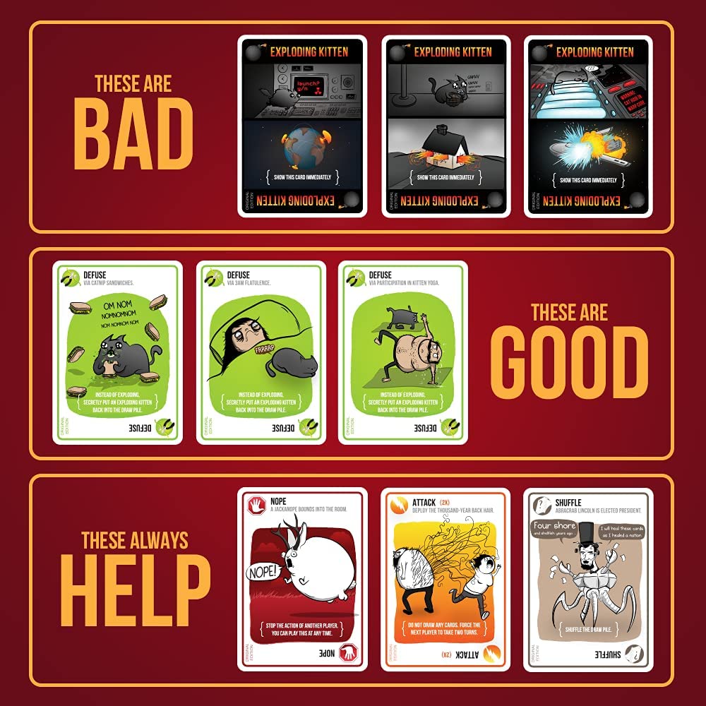 Juego De Estrategia Exploding Kittens