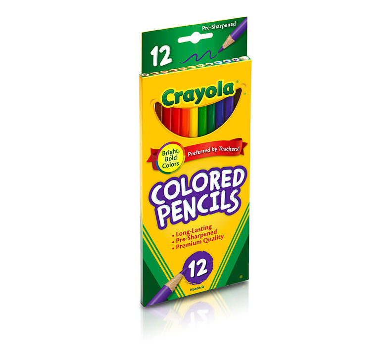 Set De 12 Lápices De Colores