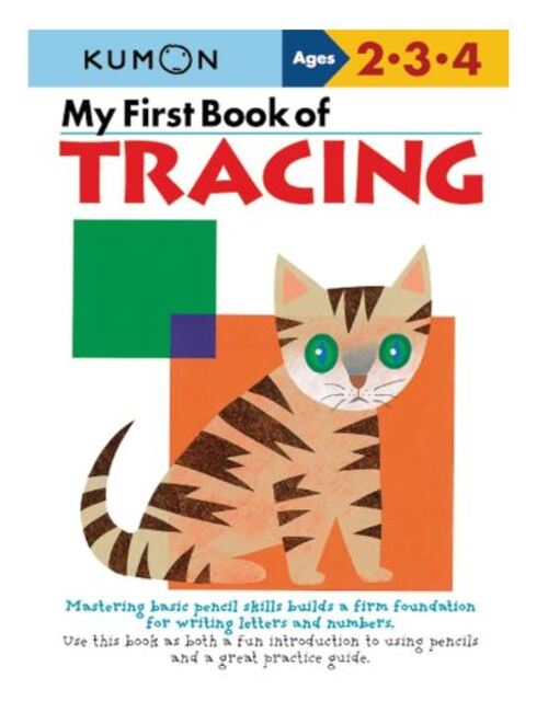 Libro Kumon Mi Primer Libro De Trazos En Ingles Para Niños