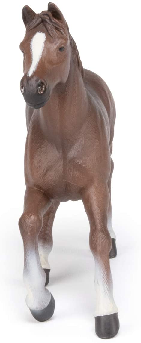 Figura Caballo Anglo Árabe Pintada a Mano