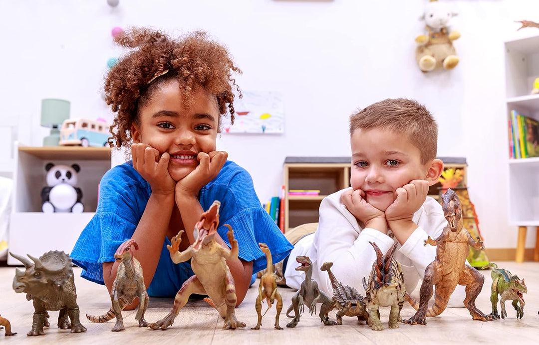 Figura Dinosaurios T Rex  Pintado A Mano
