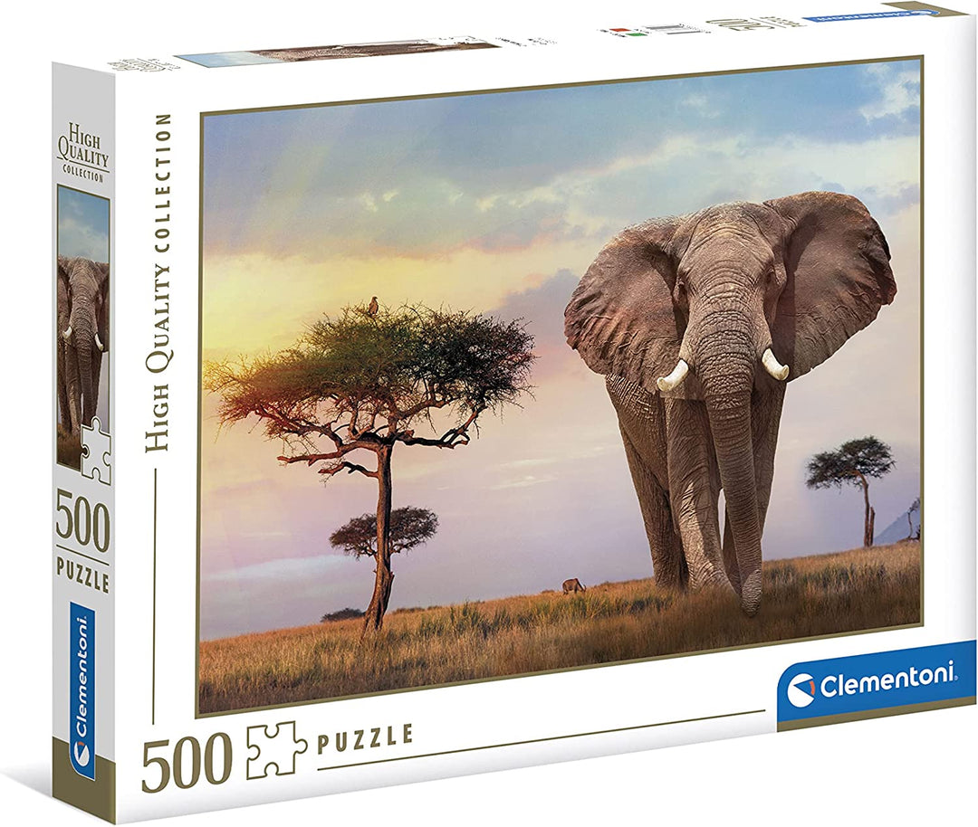 Rompecabezas 500 Piezas Atardecer Africa