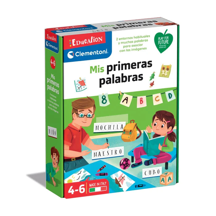 Juego Didáctico Mis Primeras Palabras Para Niños