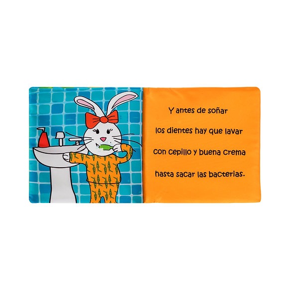 Libro De Tela Para Bebe Hora De Dormir