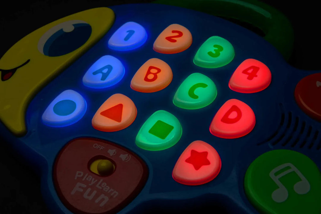 Juego Pez Interactivo Con Luces Para Niños