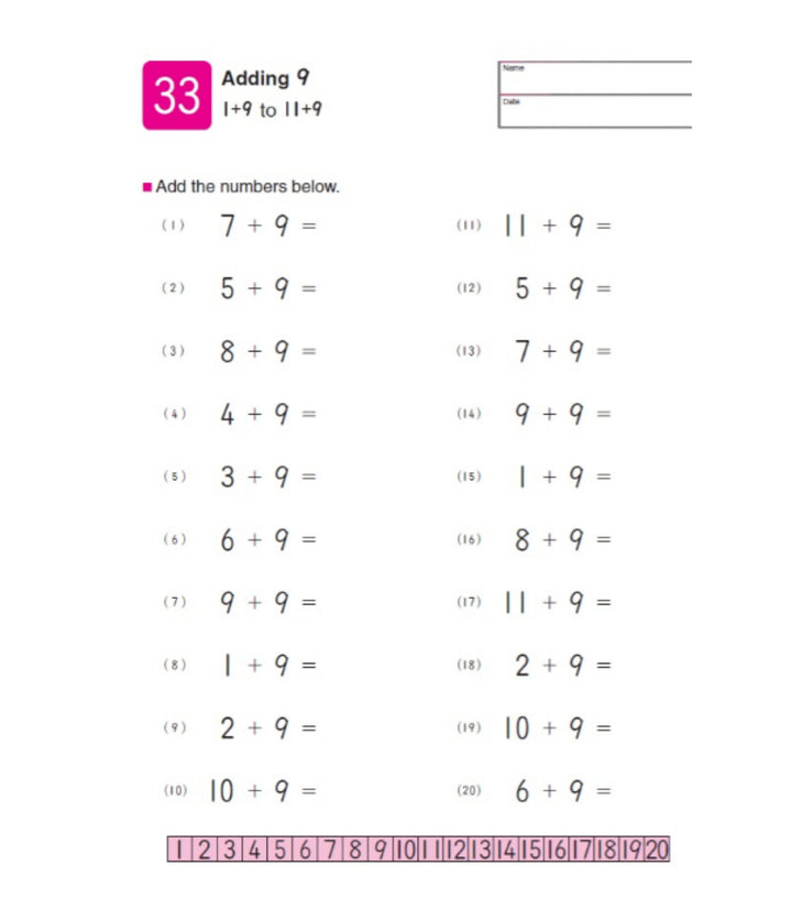 Libro Kumon Gran Libro De Sumas En Ingles Para Niños