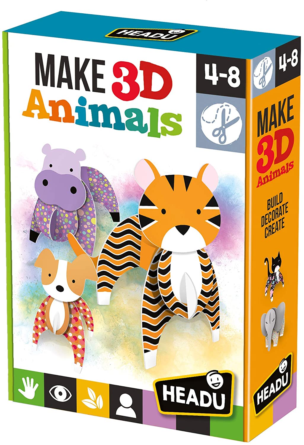 Kit De Arte Montessori Animales 3D