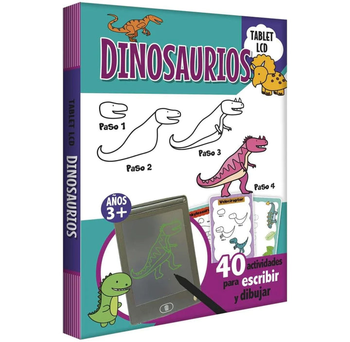 Libro Didáctico Tablero Lcd LosDinosaurios
