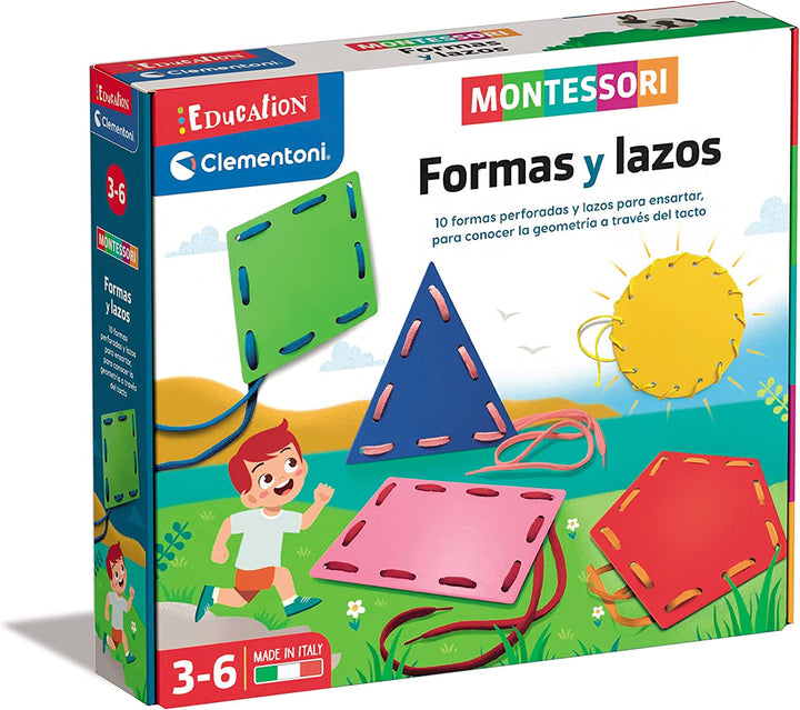 Juego Montessori Formas Motricidad Fina Niños