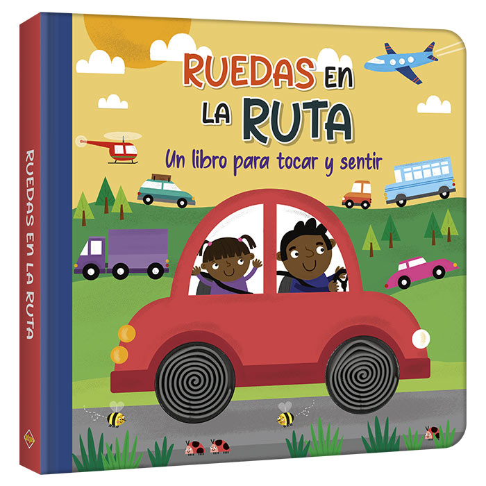 Libro Sensorial Ruedas En La Ruta Tocar Y Sentir