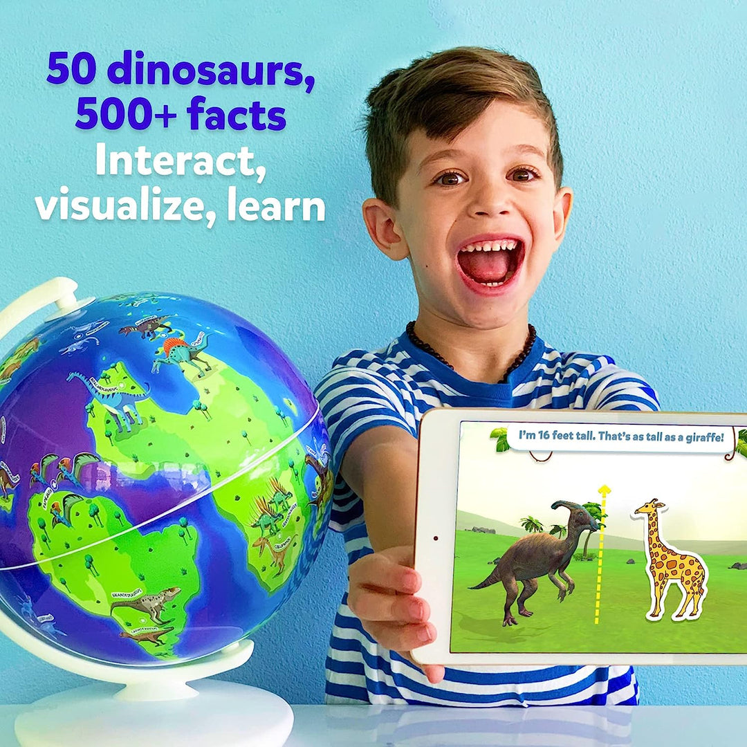Globo Terráqueo Interactivo De Dinosaurios