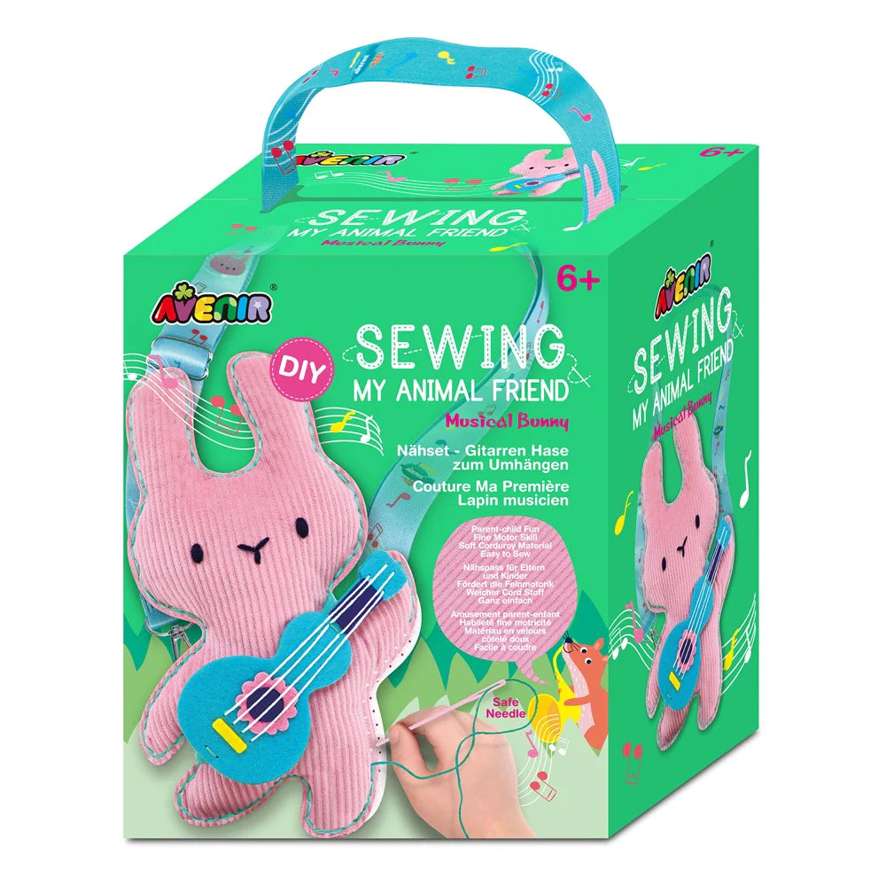 Set De Arte Y Manualidades Conejo De Peluche Tejido