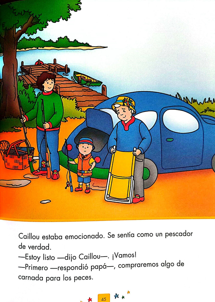 Libro Caillou Cuentos De 5 Minutos Para Las Buenas Noches