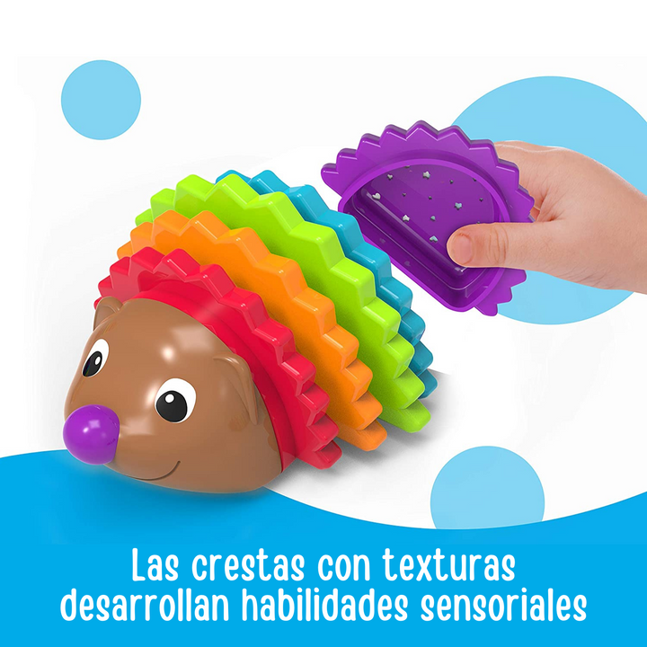 Erizo Para Apilar 2 en 1 Multisensorial