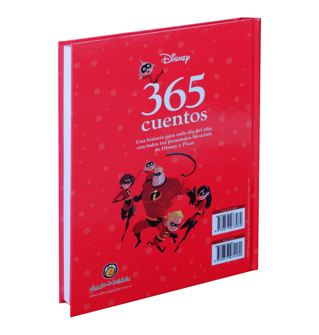 Libro 365 Cuentos Para Dormir Disney
