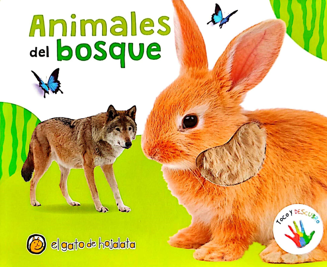 Libro Sensorial Animales Del Bosque