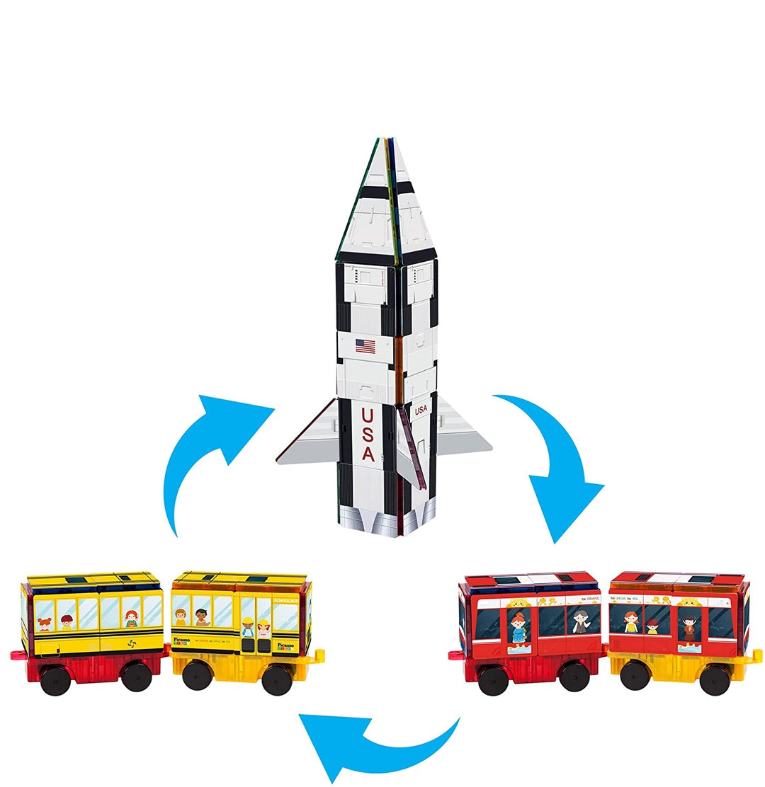 Juego De Construcción Magnético 3 en 1