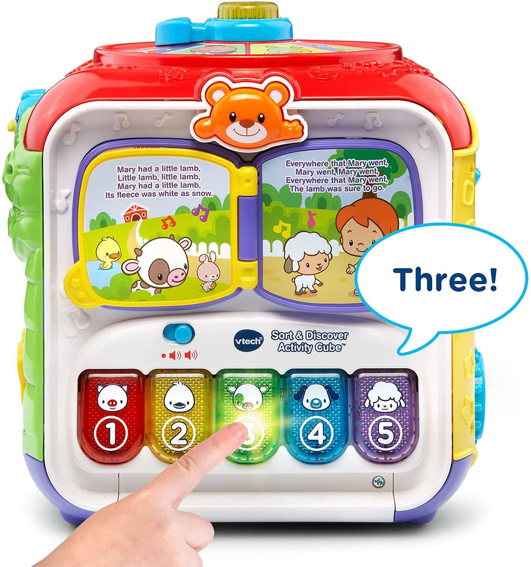 Cubo Interactivo de Aprendizaje para Bebe