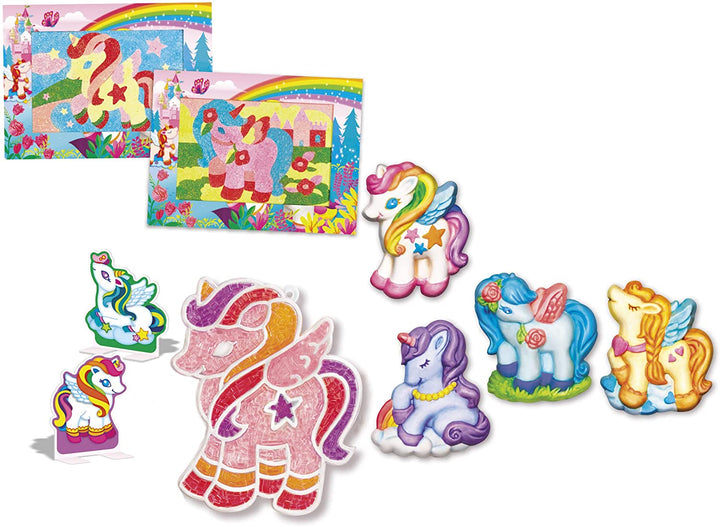 Set De Arte Pinta y Decora Tus Imanes Unicornio