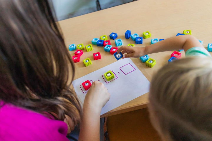 Juego Bloques Montessori Números Para Niños