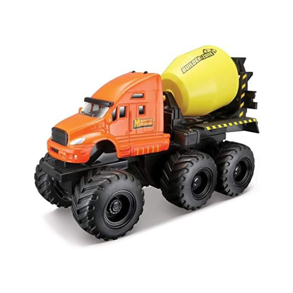 Camion De Construccion 6 x 6 Push Y Go Niños