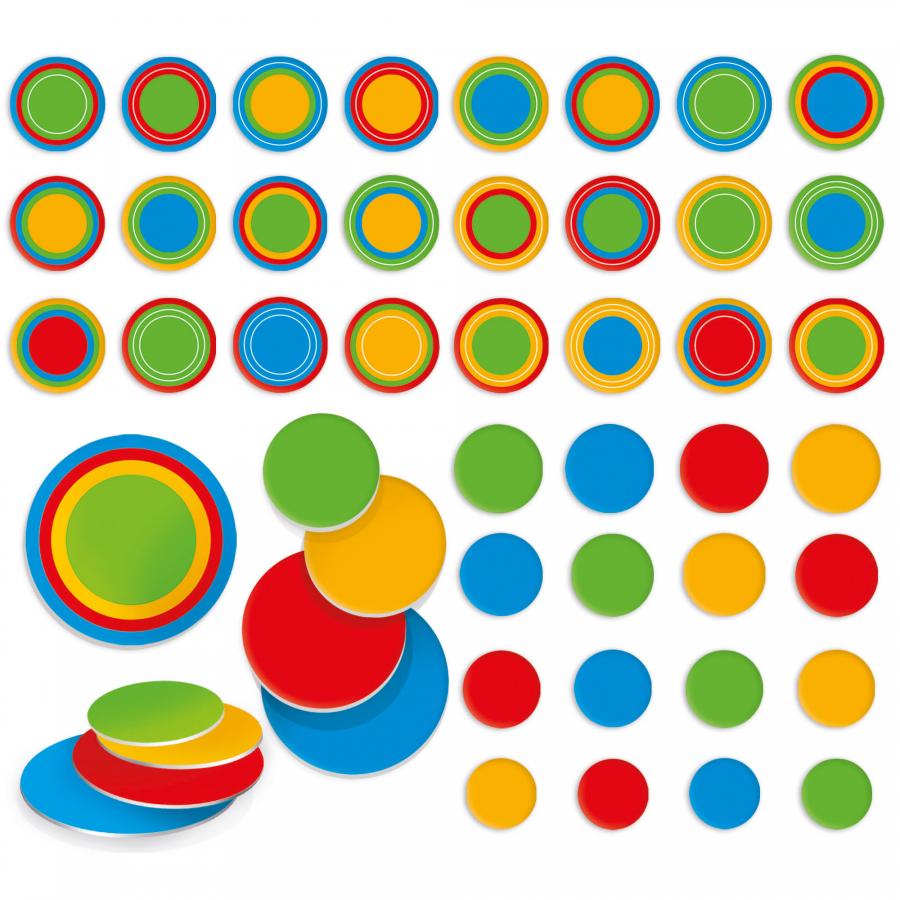 Juego Didáctico Memoria De Colores